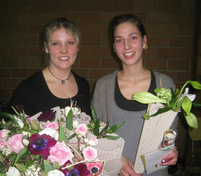 Laurie Pelet et Lisianne Gafner