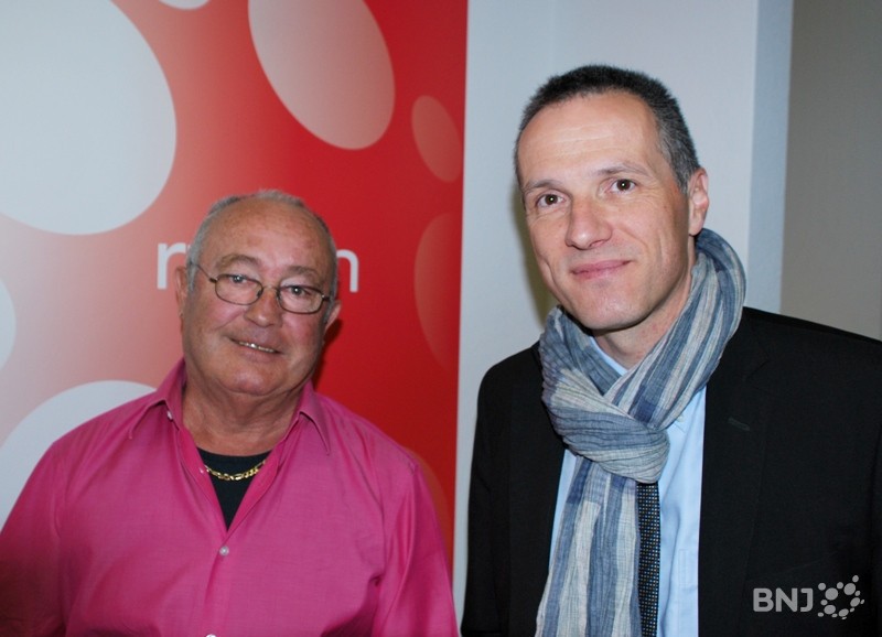 Louis Dubois (à gauche sur la photo) et Laurent Kurth