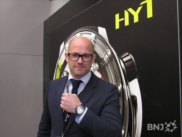 Vincent Perriard fier du concept développé par HYT