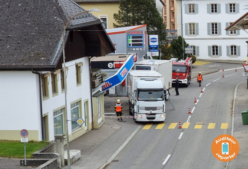 L'incident s'est déroulé à la rue de Tramelan.