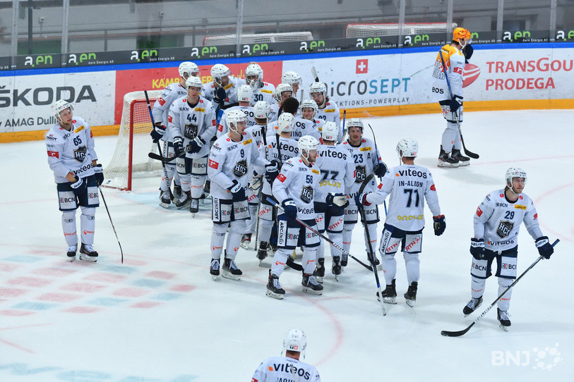 Le HC La Chaux-de-Fonds se rapproche des demi-finales des play-off (photo archives : Georges Henz).