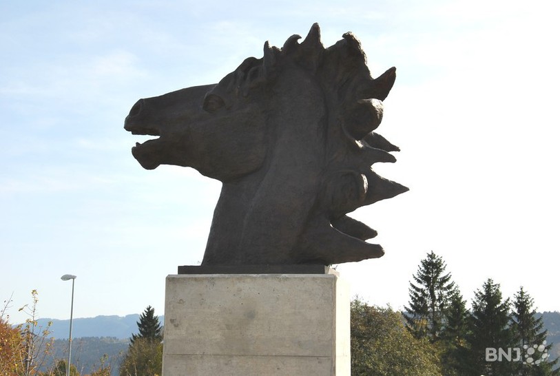 Vue de la sculpture