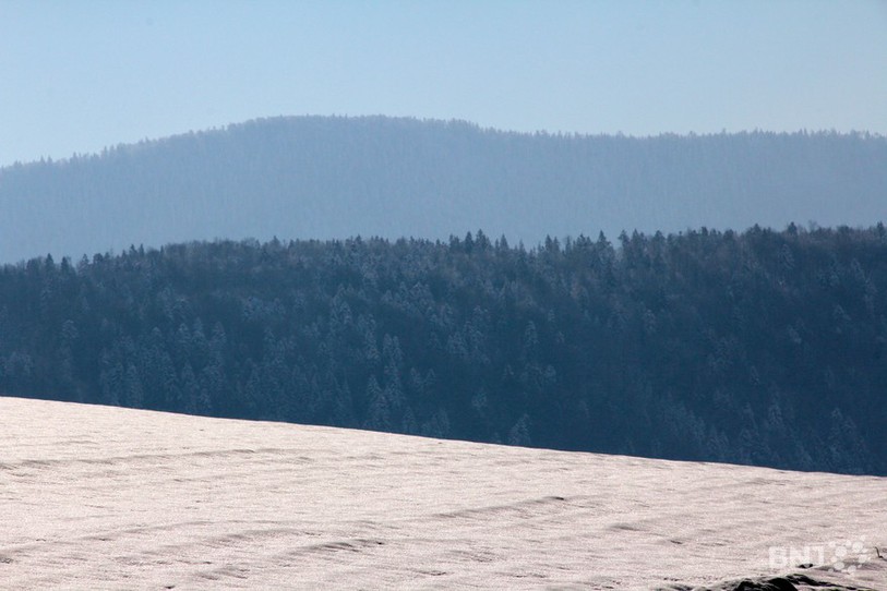 Le Jura sous la neige
