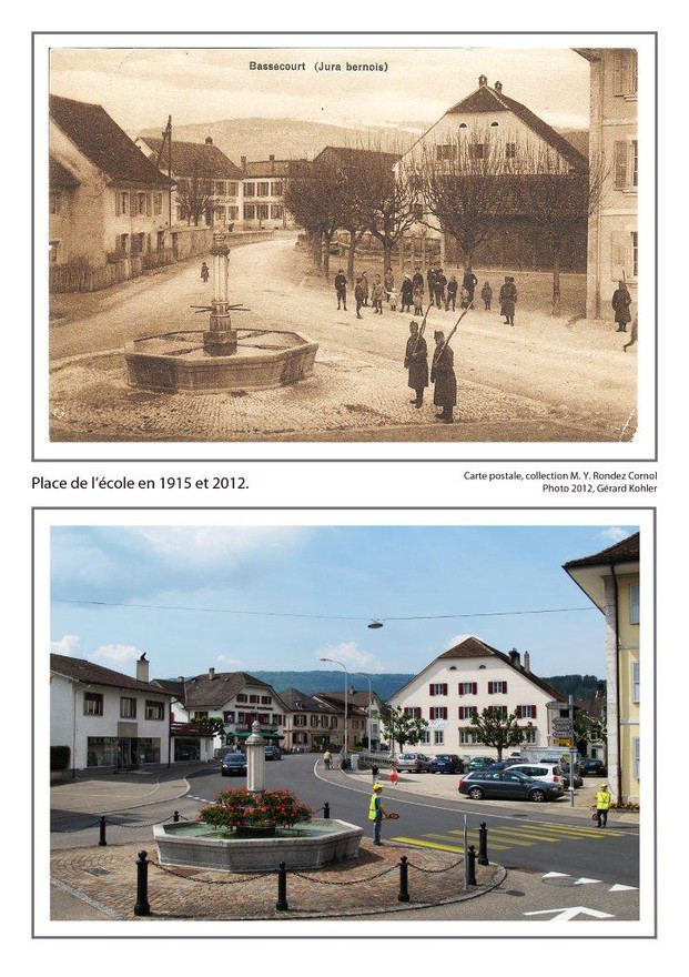 Photo montage de la Haute-Sorne