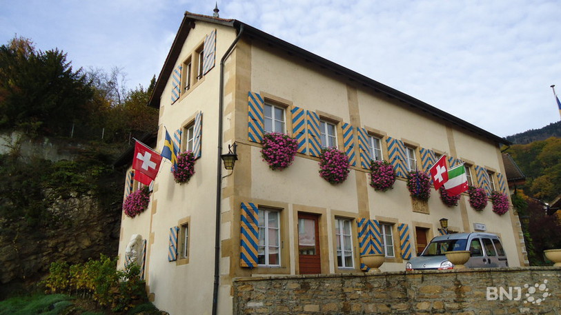 La maison de commune d'Hauterive.