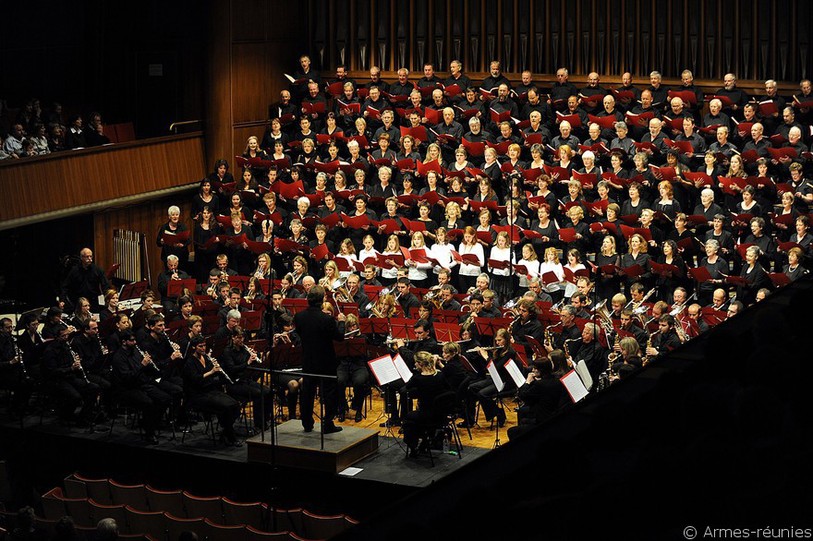 En 2009, les Armes-réunies avaient déjà participé à une création du Carmina Burana de Carl Orff