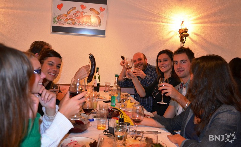 Xavier, Célia, Laureline et Lise ont vécu leur première Saint-Martin à Réclère.