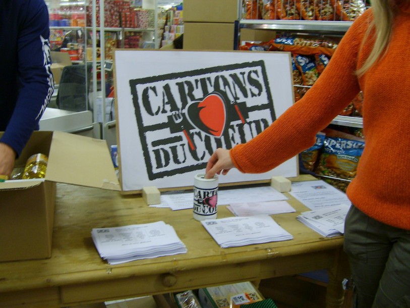 Cartons du coeur