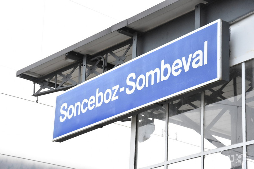 Le
budget des travaux à la gare de Sonceboz se monte à environ 34 millions de
francs. (Photo : archives)