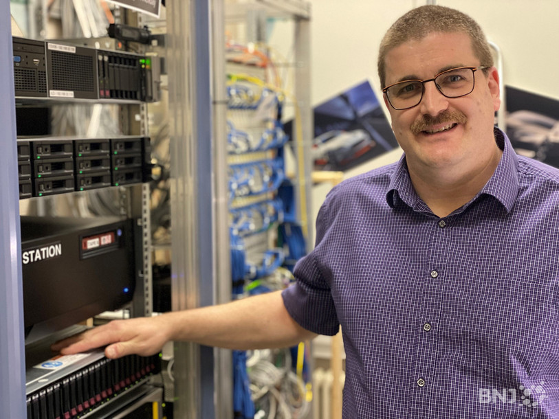Mathieu Wyss, responsable du service informatique de la ville de Moutier. 