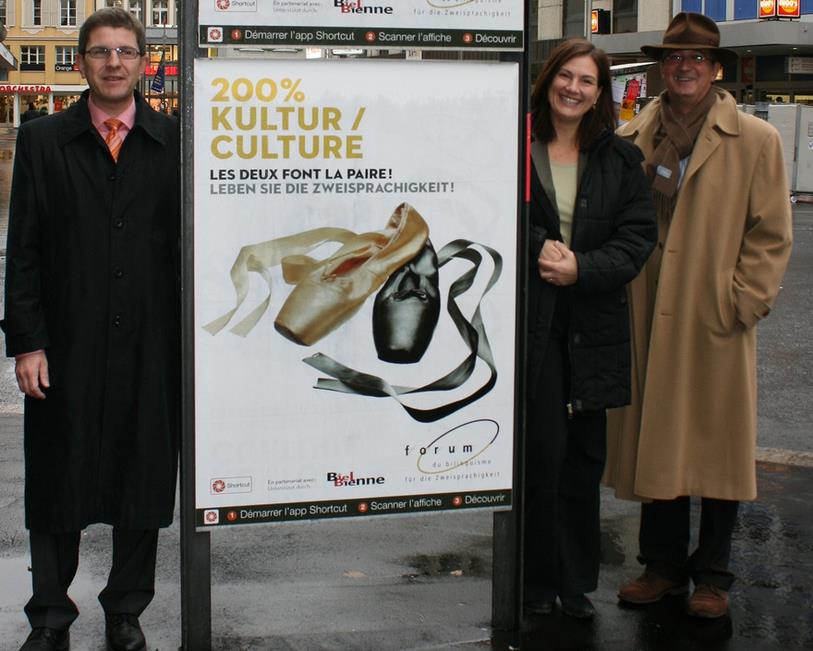 Affiche du Forum du bilinguisme