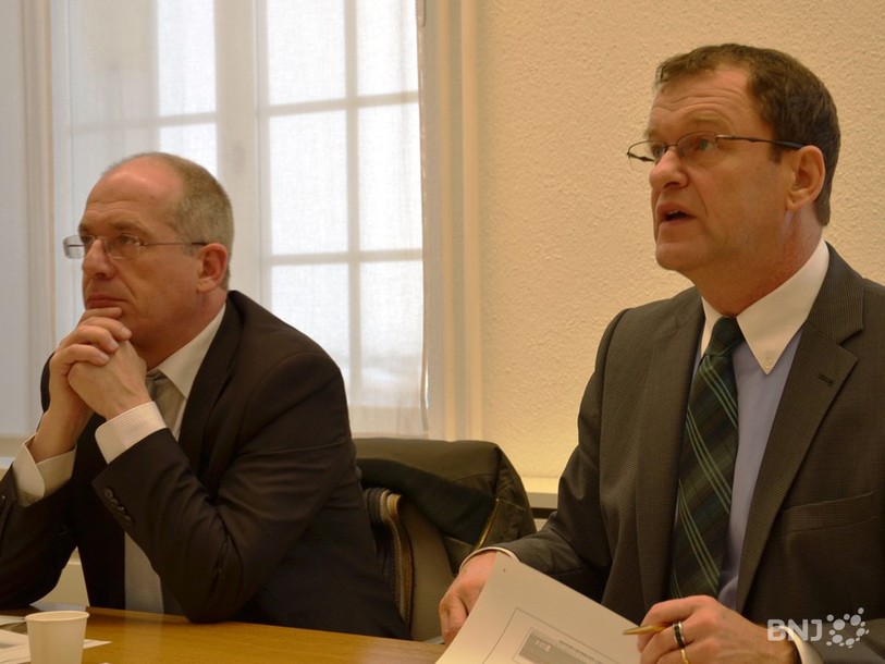 Patrick Wagner et Michel Thentz