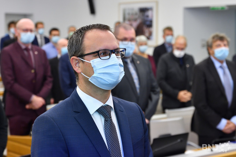 Fabien Kohler a été élu secrétaire général du Parlement jurassien ce mercredi. (Photo : Georges Henz).