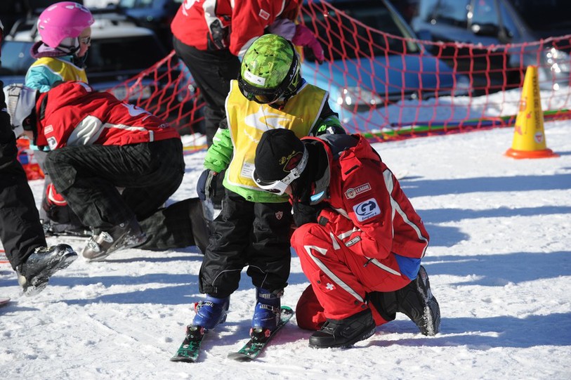Des cours de ski qui rencontrent toujours du succès auprès des plus jeunes