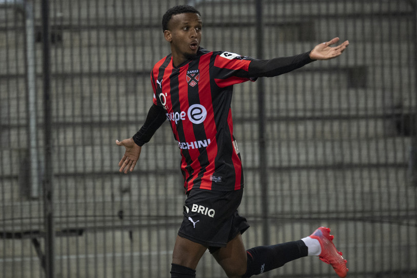 Maren Haile-Selassie a marqué 5 buts avec Xamax depuis le début de la saison. (photo KEYSTONE/JEAN-GUY PYTHON)