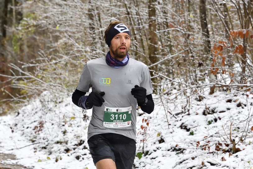 Demian Schaedler s'est imposé chez les hommes (photo : Georges Henz).