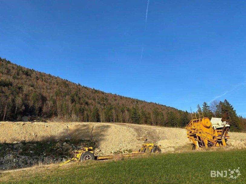Le non l'a emporté ce dimanche à Valbirse. La carrière de Pierre de la Paix, qui devrait remplacer l'ancien site d'exploitation (ici en image) est enterrée. (Photo d'archives)