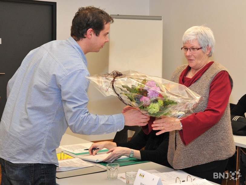 Madeleine Brêchet est élue à la présidence du Conseil général de Val terbi