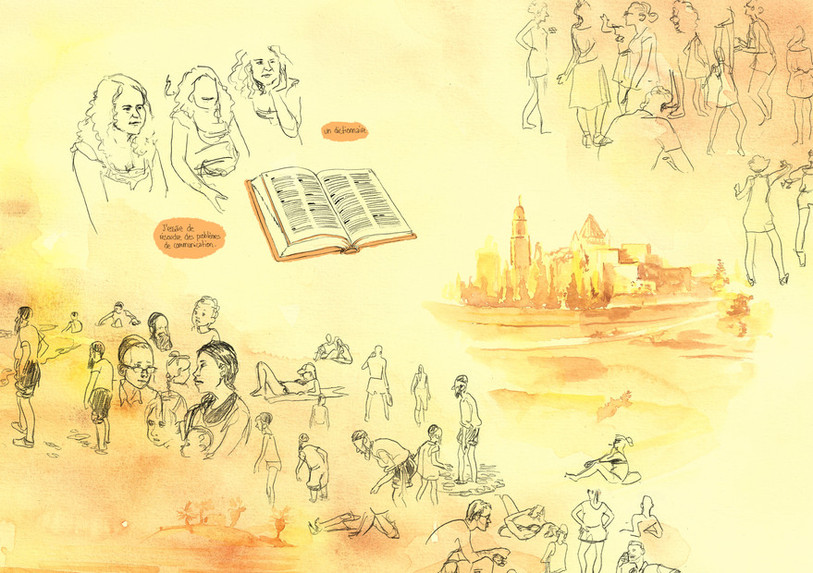 L'une des planches réalisées par Léandre Ackermann (image: Léandre Ackermann)