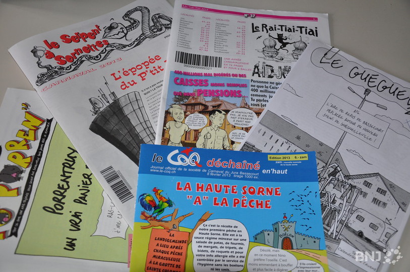 Les journaux de Carnaval, un régal pour les amateurs de satire !