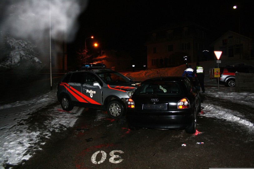 Accident à Porrentruy