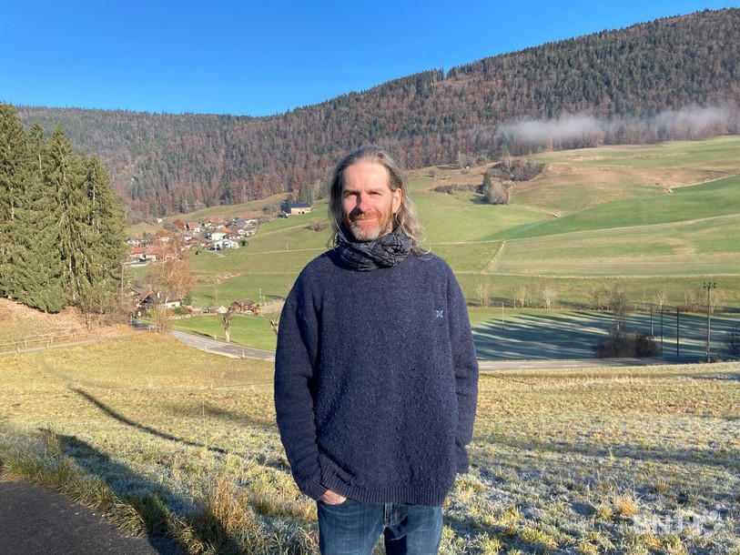 Elie Grosjean, agriculteur qui n'a jamais quitté Saules.