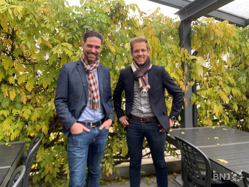 Jérémie Berberat (à gauche) et François Monin (à droite) ont présenté le nouveau programme mardi.