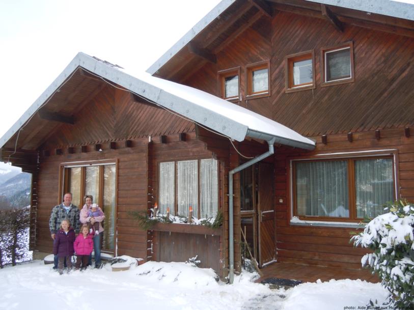 La famille Villiger de Rebeuvelier soutenue par l'Aide Suisse aux Montagnards