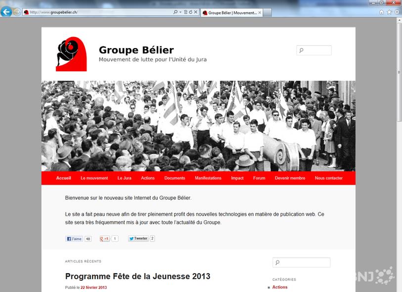 bélier site