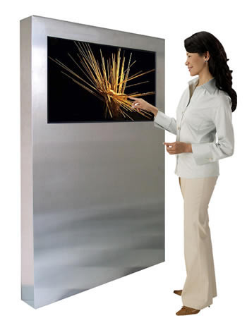 Exemple de borne interactive 