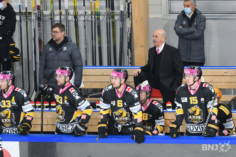 Le HC Ajoie se met en pause forcée (photo : Georges Henz).