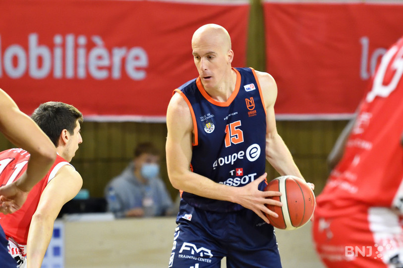 Le Monténégrin d'Union Neuchâtel, Aleksa Popovic, constitue indéniablement un atout de plus dans le jeu unioniste. (Photo: Georges Henz)