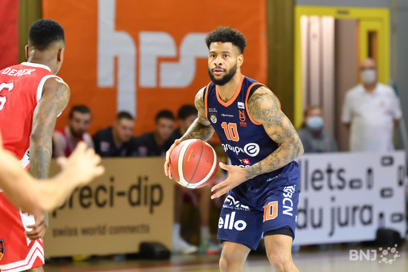 Le meneur d'Union Neuchâtel, Bryan Colon. (Photo: Geroges Henz)