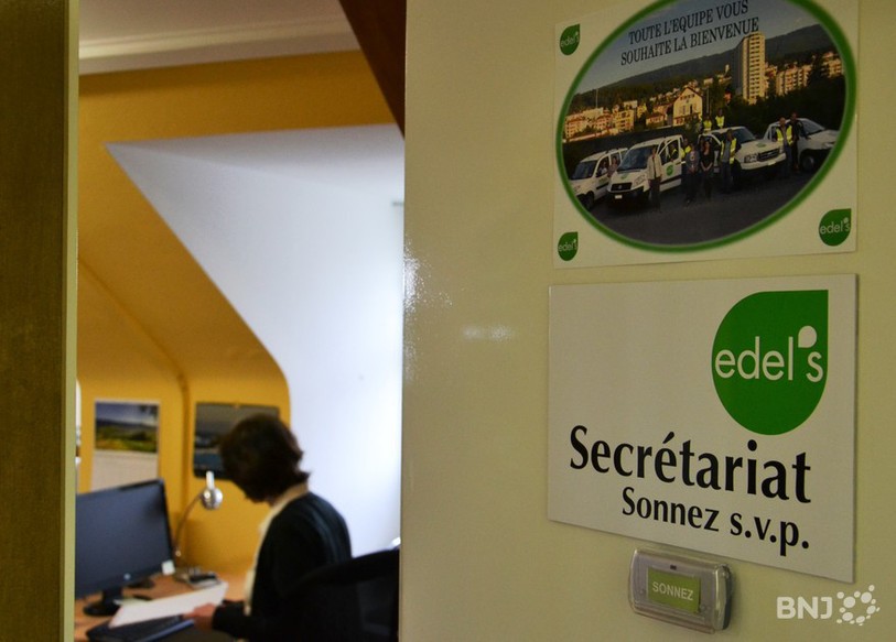 Les locaux de l'entreprise Edel's sont situés à la rue de Monruz 36, à Neuchâtel.  