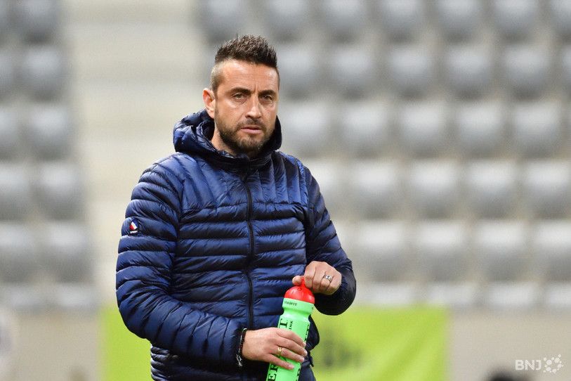 Anthony Sirufo n'est plus l'entraîneur du FC Bienne (photo : archives/Georges Henz).