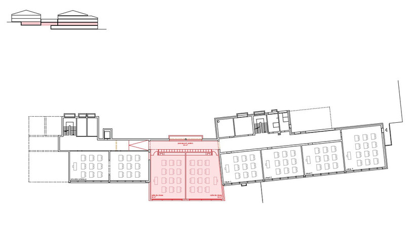 Le projet de rénovation de l'ESBV a été accepté par les citoyens de Sonceboz lundi soir. (Image: StudioV9)