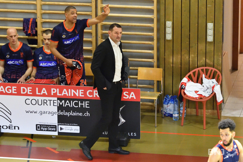 Les hommes de Mitar Trivunovic n'enchaîneront pas de 6e victoire d'affilée en championnat. (Photo : Georges Henz).