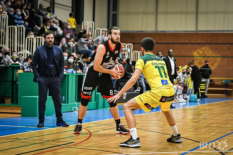 Le BC Boncourt n'a pas su renverser Monthey-Chablais mercredi soir (photo : Stéphane Bée).