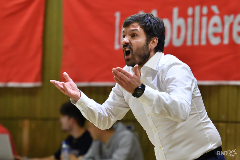 Vladimir Ruzicic peut encore compter sur la confiance du comité du BC Boncourt (photo : archives, Georges Henz).