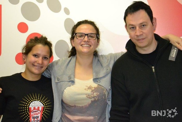 Vicky Huguelet et Stéphane Geiser du Corn'Rock festival ont rendu visite à Jennifer cette semaine sur RTN.