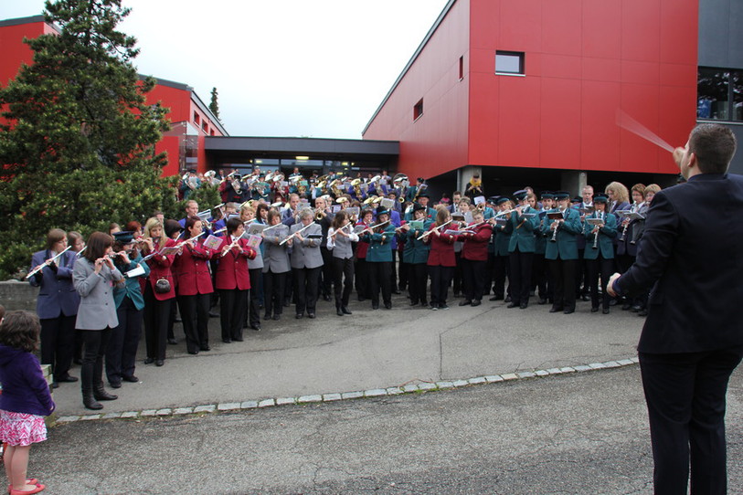 La marche d'ensemble, Festivallé de Bastien Girard, était une création originale.