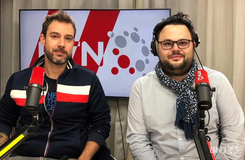 Sébastien Fornerod (à gauche) et Baptiste Seghetto (à droite)
