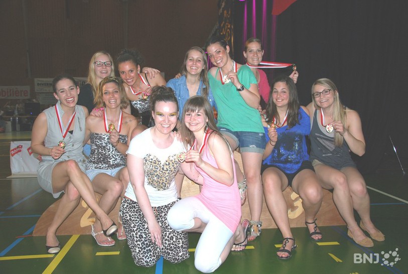 Les filles du Tic-Tac Rock Club Cernier.