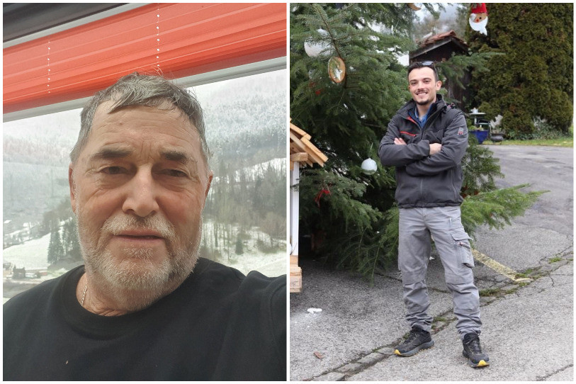 Jean-Marie Houlmann (à gauche) et Christophe Noirjean (à droite) briguent tous les deux la mairie de Soubey.