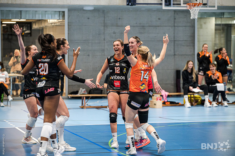 Le NUC a parfaitement négocié ce premier match de play-off face à Lugano samedi. (photo : archives).