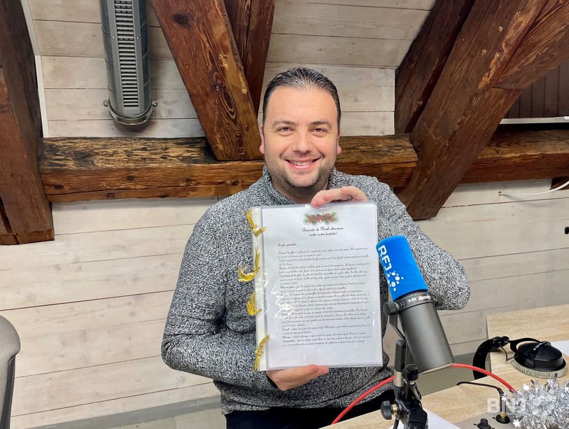 Raphaël et le livre de recettes de ses ancêtres alsaciens