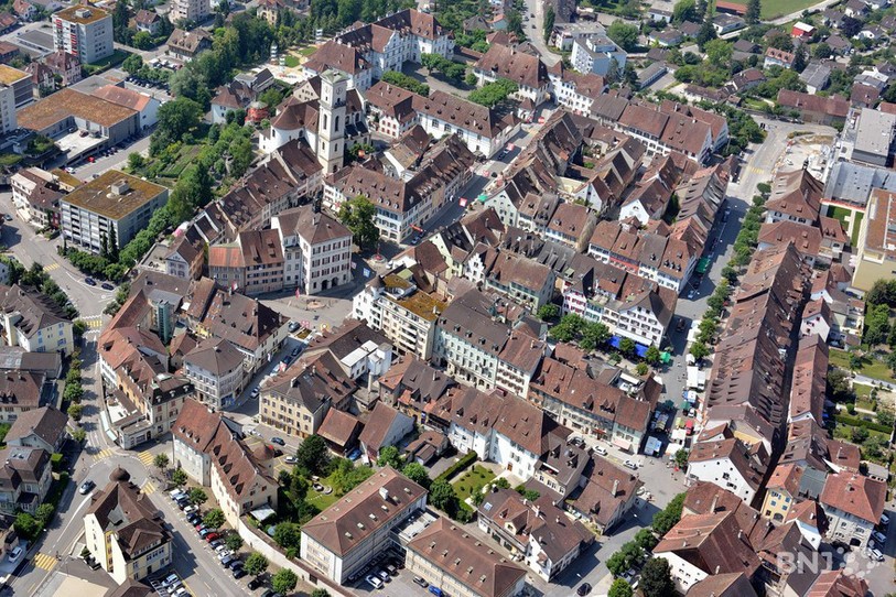 La vieille-ville de Delémont