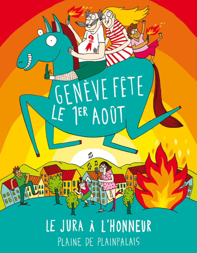 Le Jura est l'hôte d'honneur du 1er août à Genève.