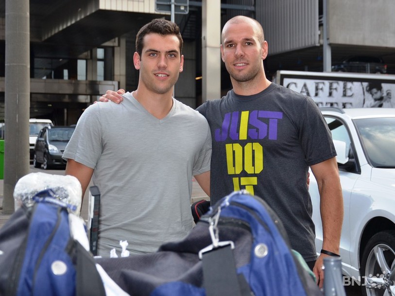Loïk Poudrier et Keven Cloutier
