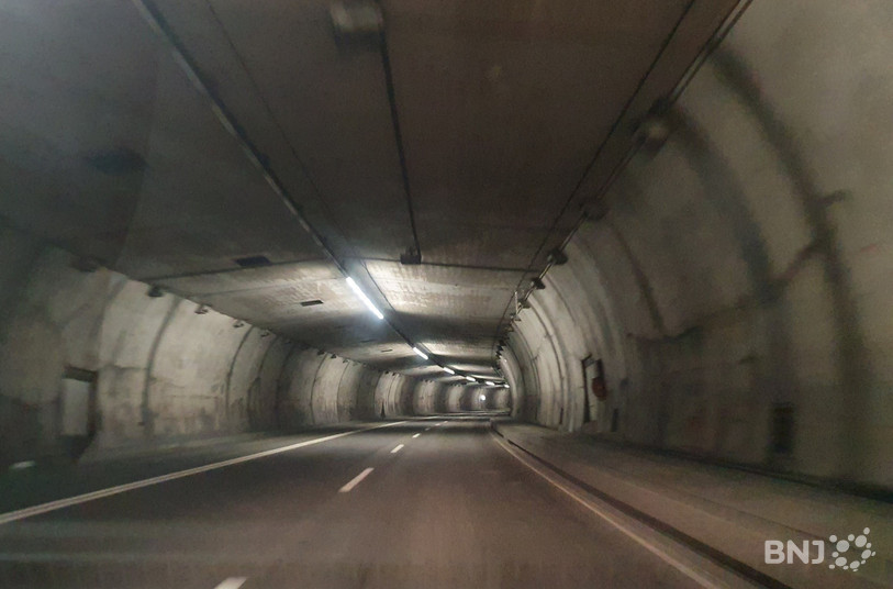 Le tunnel de La Clusette sera fermé de nuit entre mercredi et vendredi pour permettre la création de glissières. (Photo : archives).
